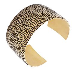 Браслет «Леопард», элитная бижутерия, стильные украшения, изделия из кожи